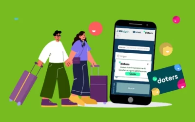 Seus viajantes acumulam pontos e você acumula mais vendas.