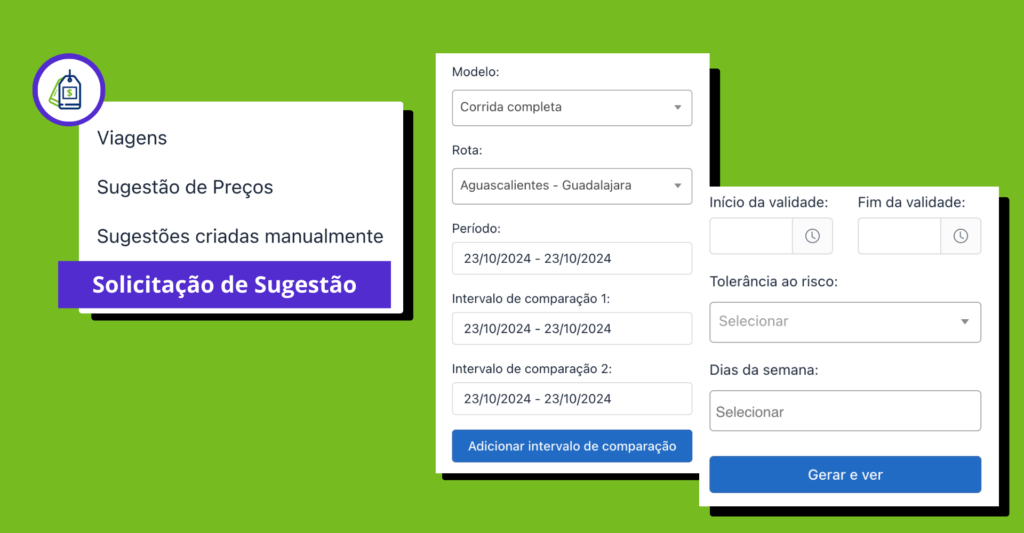 Sugestão de Preços Manual