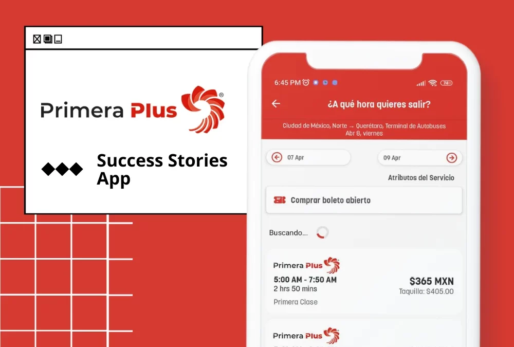 Primera Plus bus line achieves a 52% conversion rate through its app
