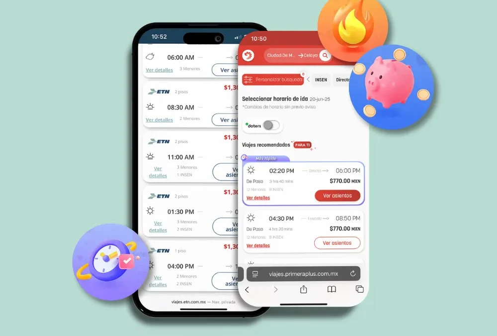 Optimizing schedule choice in online ticket sales