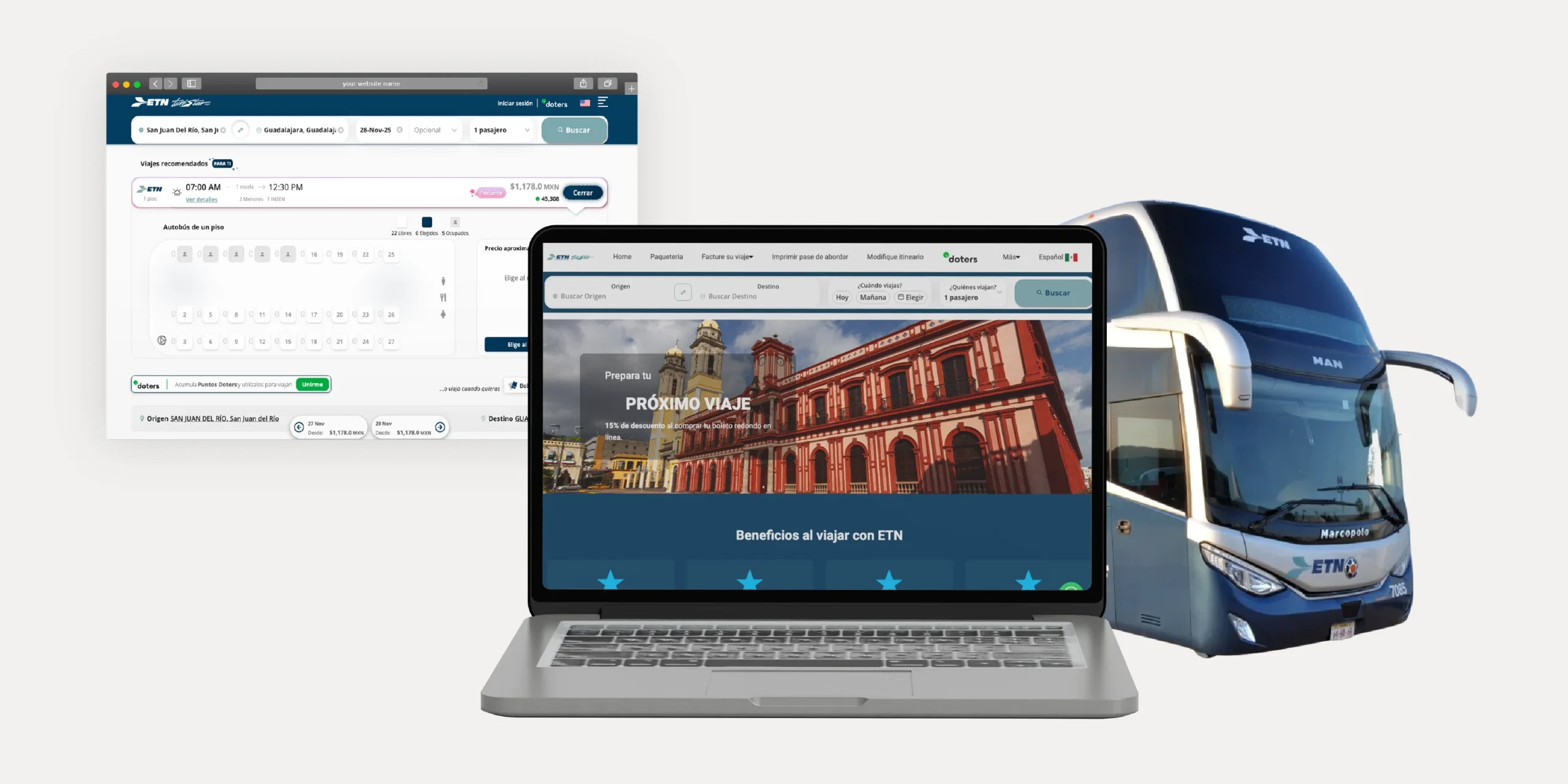 Reserhub Success Case App ETN Turistar IAMSA